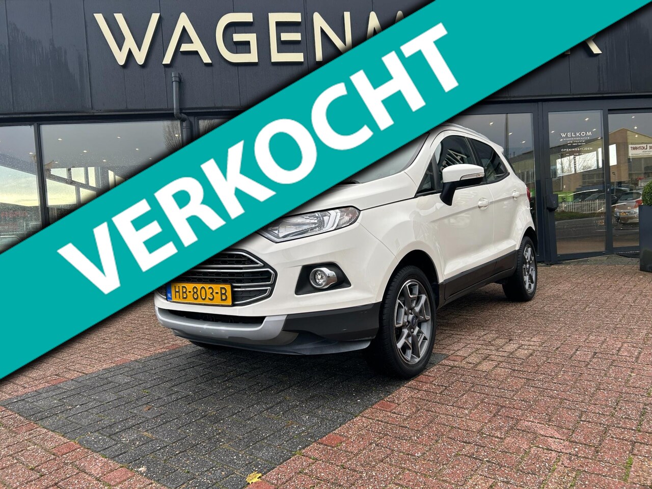 Ford EcoSport - 1.0 EcoBoost Titanium Airco|Cruise|Goed Onderhouden - AutoWereld.nl