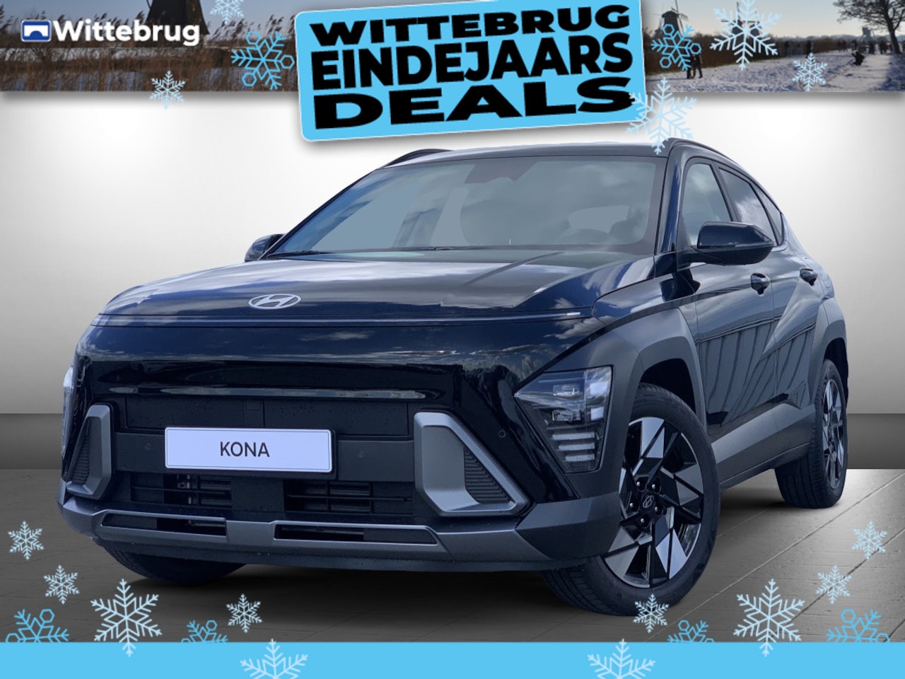 Hyundai Kona - 1.6 GDI HEV Comfort Smart Full Hybride Automaat met Navigatie, Camera en Stoelverwarming v - AutoWereld.nl