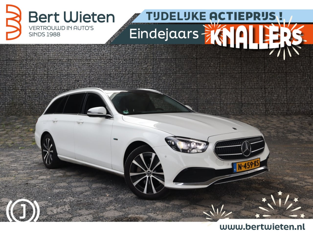 Mercedes-Benz E-klasse Estate - 300 AMG | Plug in Hybride | Stoelverwarming | Trekhaak | Panoram - AutoWereld.nl