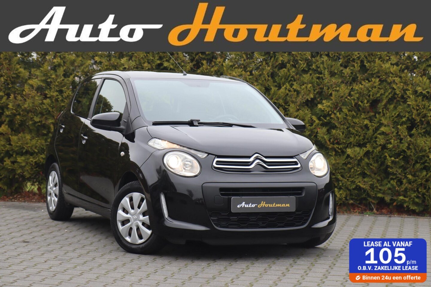 Citroën C1 - 1.0 e-VTi Feel 5 drs Cruise|Airco|Elektr. Pakket - AutoWereld.nl