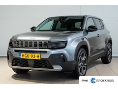 Jeep Avenger - Summit 54 kWh | Navigatie | Stoel & Voorrruit verwarming | Elektrische Achterklep | Camera