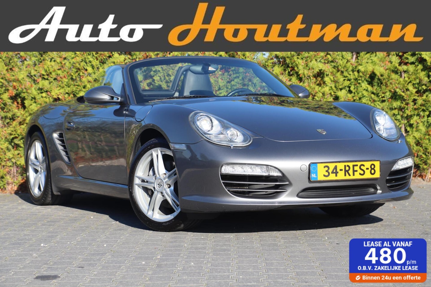 Porsche Boxster - 2.9 PDK Automaat|Nl dealer onderhouden|Led|Cruise|Leder|Xenon|Navi|Cruise|Pdc - AutoWereld.nl