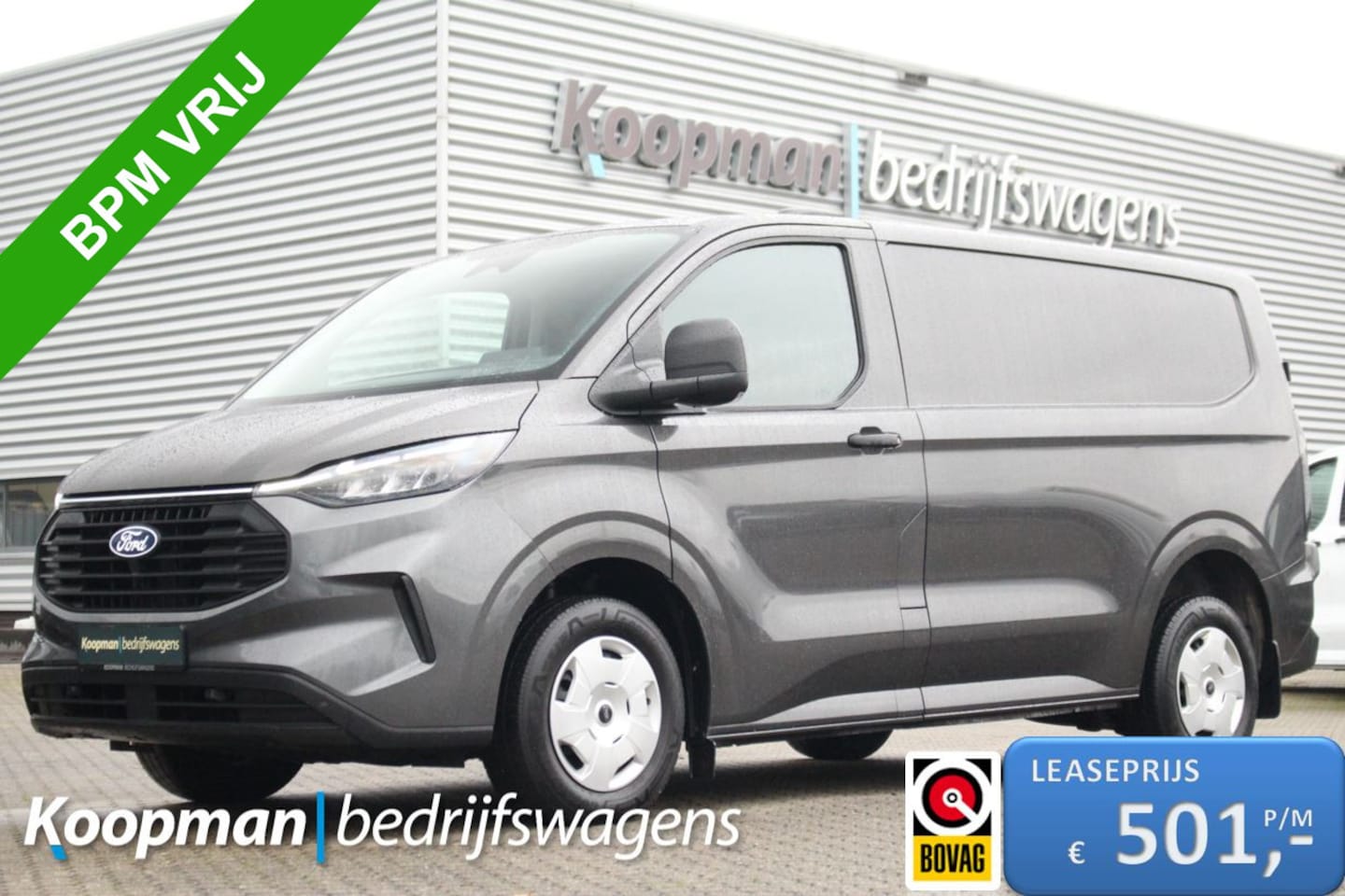 Ford Transit Custom - 280 2.0TDCI 136pk L1H1 Trend | LED | Adap. Cruise | Carplay/Android | Keyless | Driver Ass - AutoWereld.nl