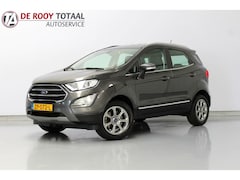Ford EcoSport - 1.0 EcoBoost Titanium 126PK, DEELS LEDER | NAVIGATIE | CARPLAY | CRUISE | STOEL/RUIT/STUUR