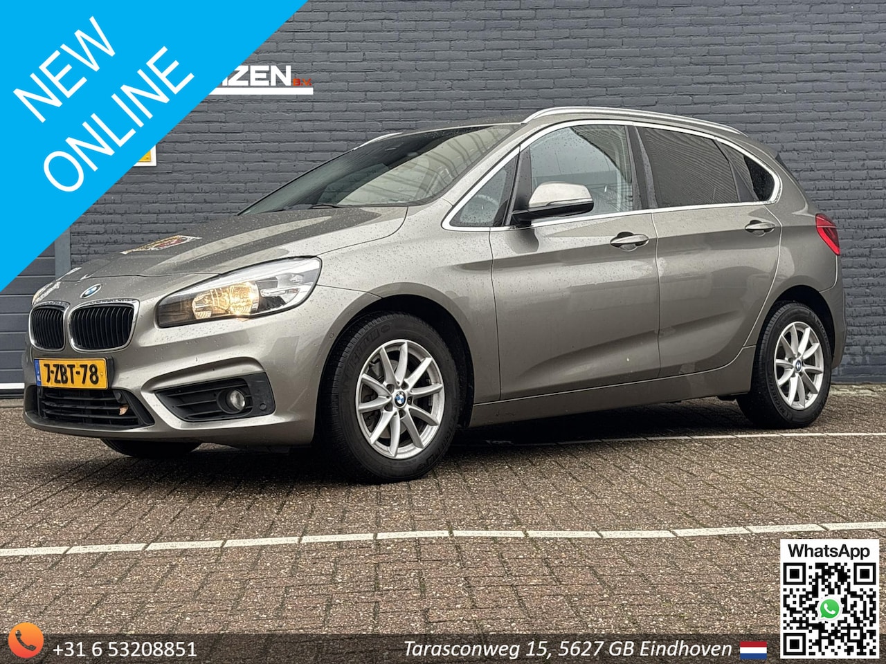 BMW 2-serie Active Tourer - 218d Executive Automaat | Cruise | Climate | Navi | PDC | Afneembare Trekhaak | - AutoWereld.nl