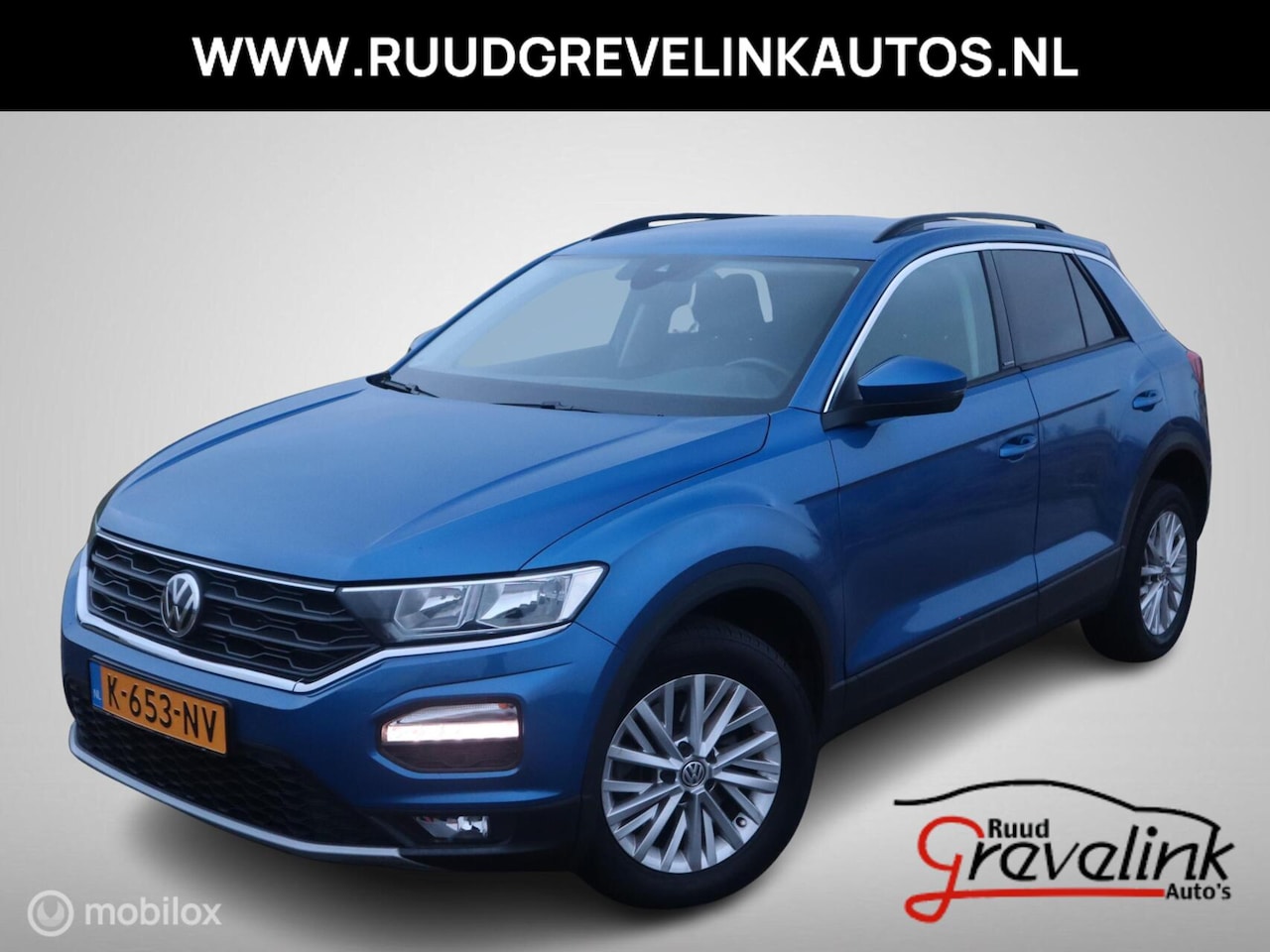 Volkswagen T-Roc - TSI 116 PK H6 Style Stoelverwarming Clima Carplay Chroom DonkerGlas Adap Cruise - AutoWereld.nl