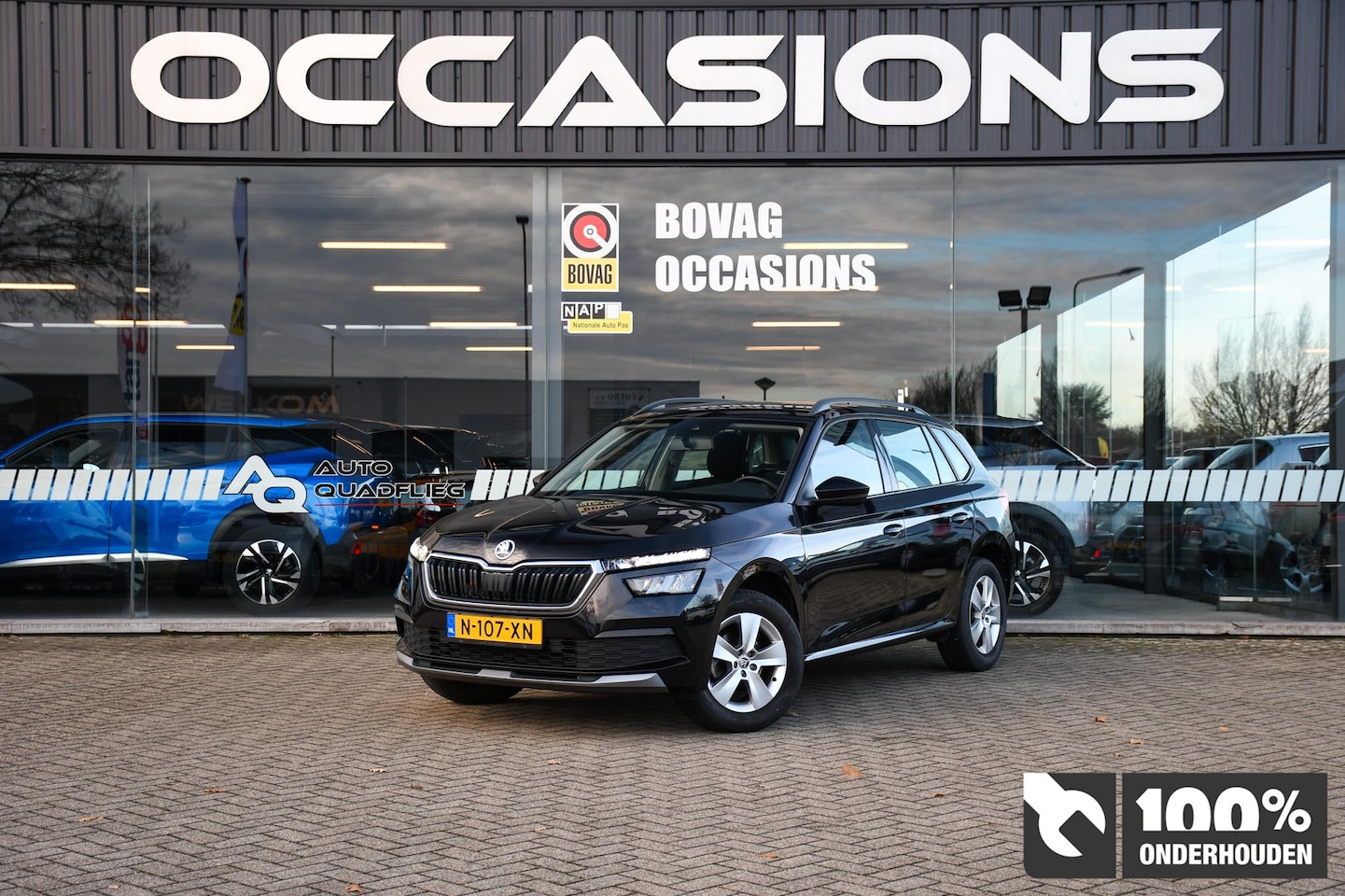 Skoda Kamiq - 1.0 TSI Ambition APPLE CARPLAY/ CRUISE CONTROL - AutoWereld.nl