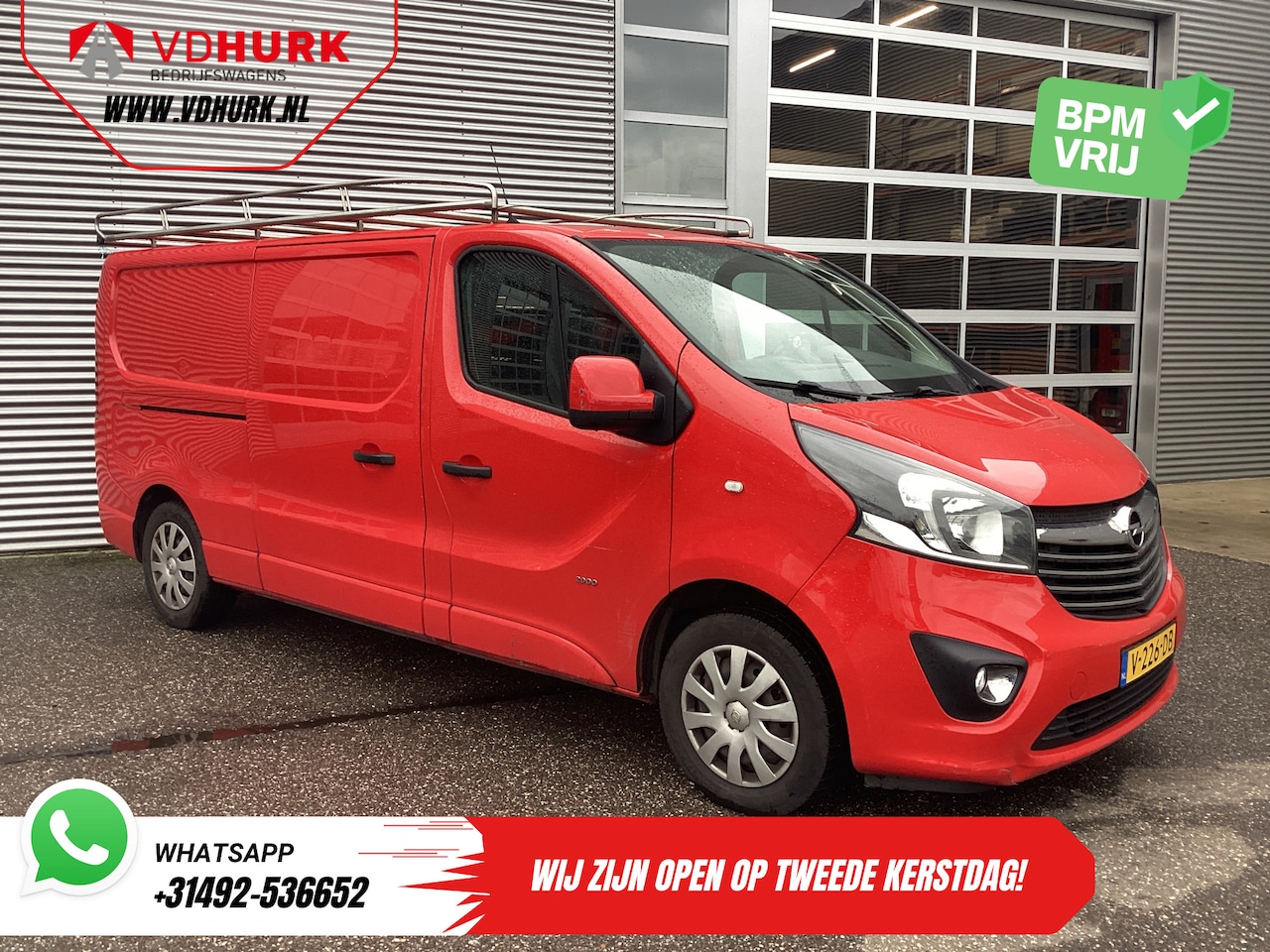 Opel Vivaro - 1.6 CDTI 125 pk L2 EXPORT EURO 6/ NL Auto/ Imperiaal/ Airco/ Navi/ Cruise/ PDC/ DAB/ Trekh - AutoWereld.nl