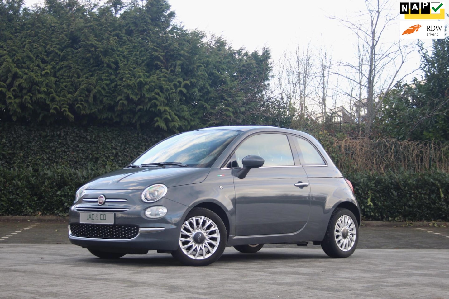 Fiat 500 - 0.9 TwinAir Turbo Lounge NAP-NAVI-SPOTIFY - AutoWereld.nl