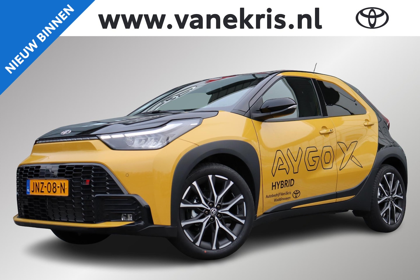 Toyota Aygo X - Hybrid 115 GR Sport Hybrid 115 GR Sport, JBL Audio, Apple Carplay / Android Auto, Parkeercamera, Draadloos opl - AutoWereld.nl