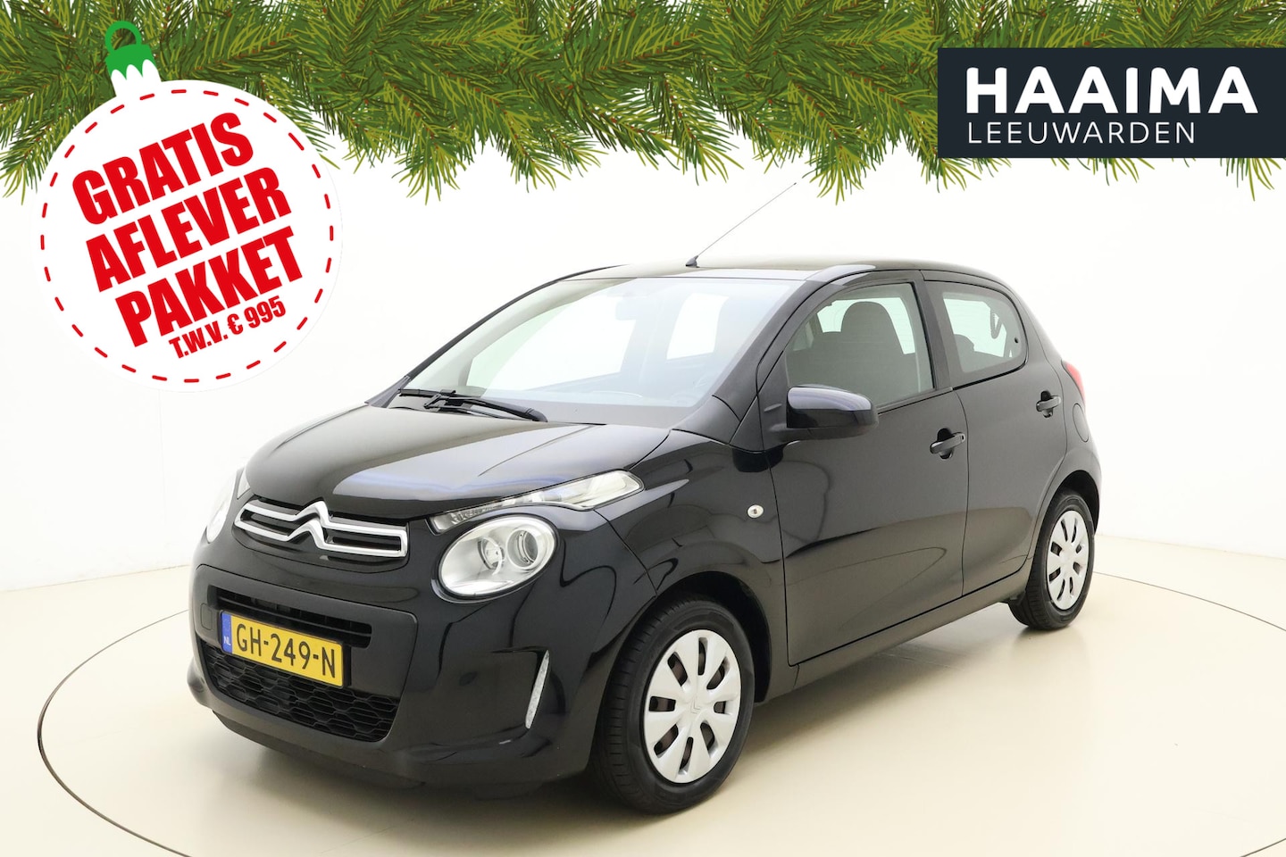 Citroën C1 - 1.0 e-VTi Feel 72 PK | Handgeschakeld | 5-Deurs | Airco | Elektrische ramen | Radio | USB - AutoWereld.nl