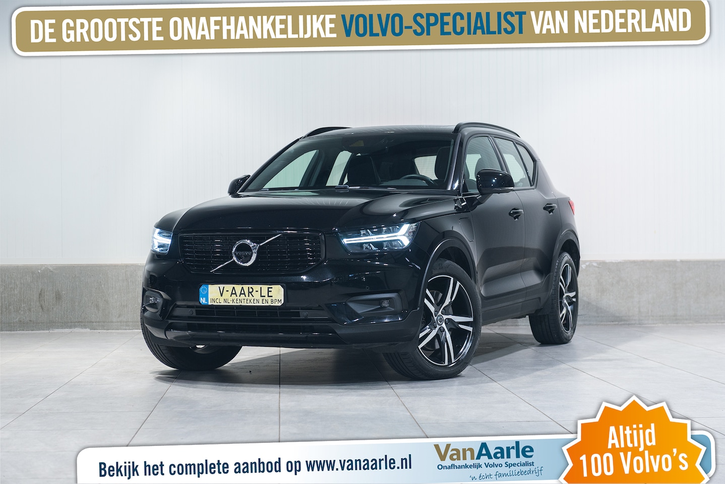 Volvo XC40 - T5 Plug-in hybrid R-Design CC Leder Navigatie Panoramadak 262pk - AutoWereld.nl