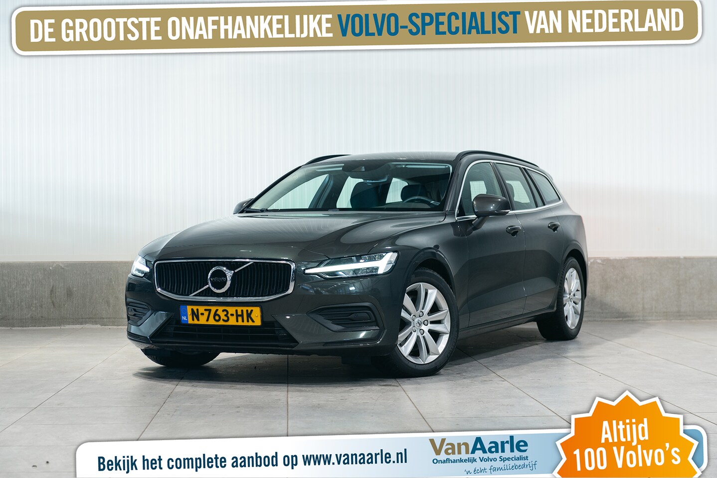 Volvo V60 - B3 Aut. Benzine Momentum ACC Parkeercamera 163pk - AutoWereld.nl