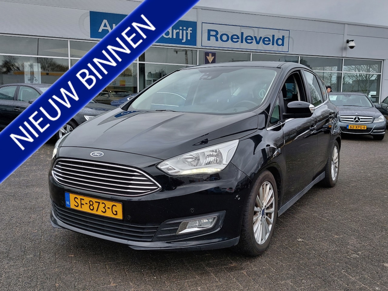Ford C-Max - 1.0 EcoBoost 125pk Titanium | 1ste Eigenaar | Navi | Apple Carplay+Android Auto | Clima | - AutoWereld.nl