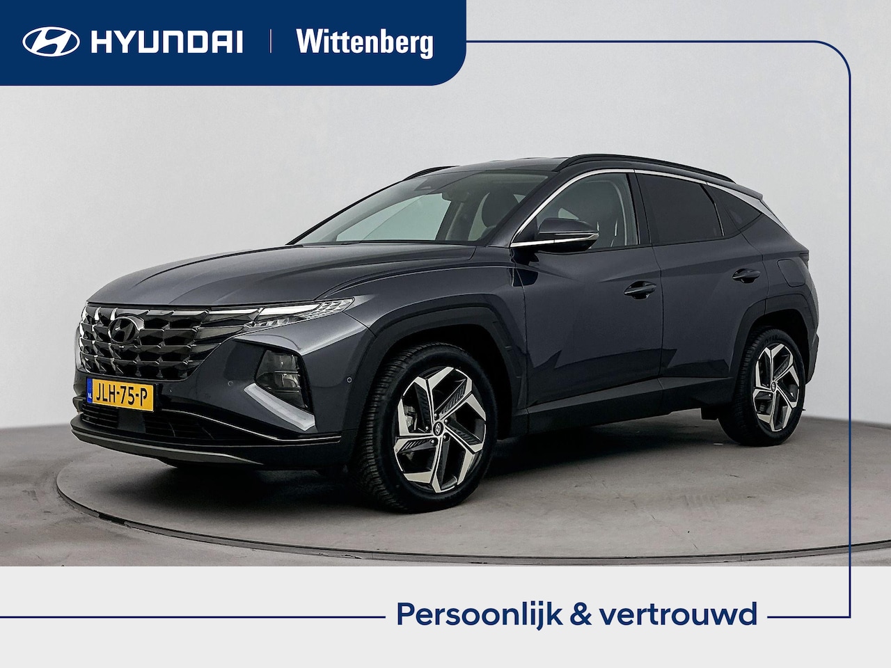Hyundai Tucson - 1.6 T-GDI HEV Premium | Lage km-stand! | Leer | Memory | Stoelventilatie | El. bed. achter - AutoWereld.nl
