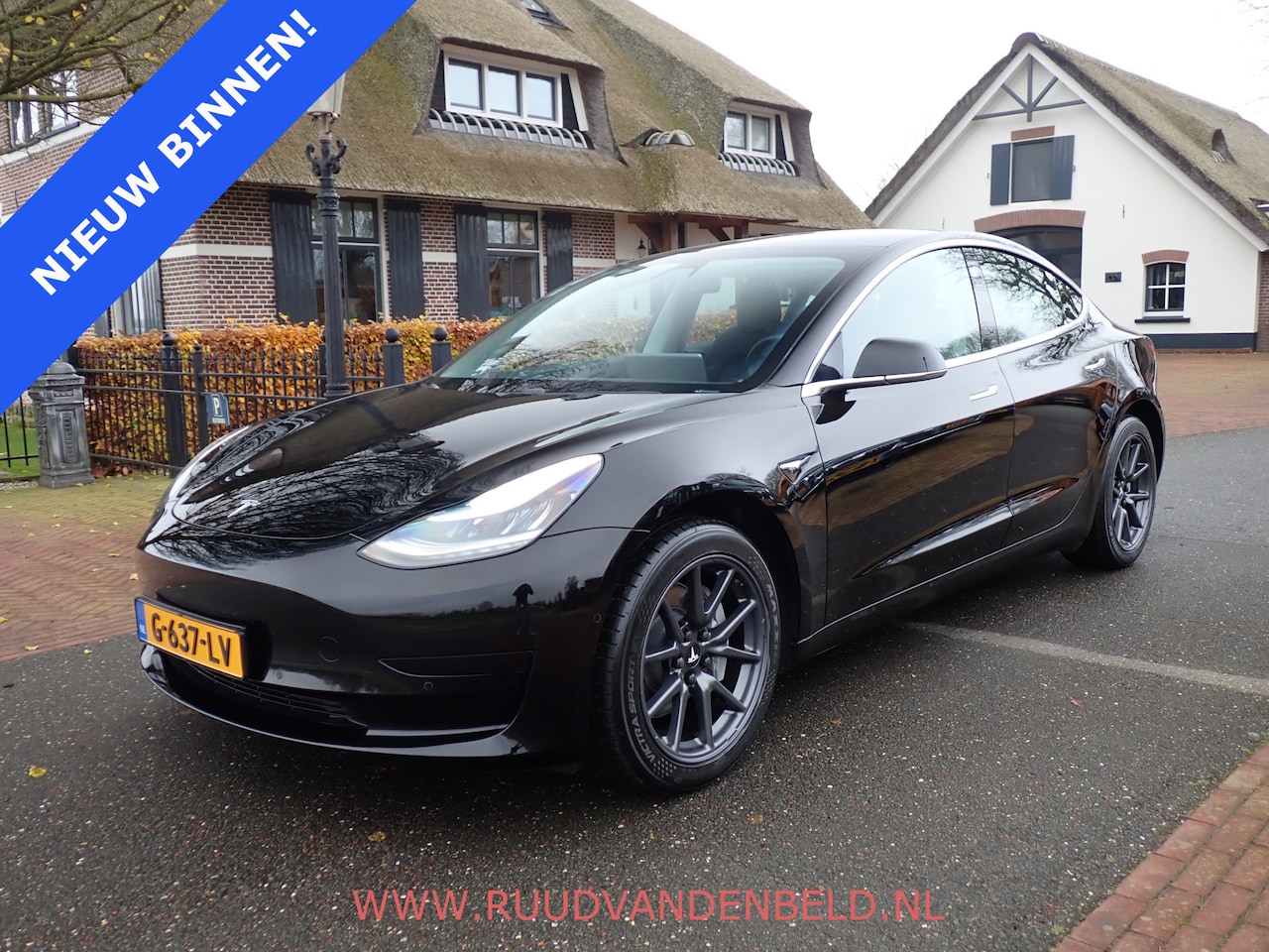 Tesla Model 3 - SR+ 60KWH 89%SOH AUTOPILOT / CCS / PANODAK / PREMIUM - AutoWereld.nl