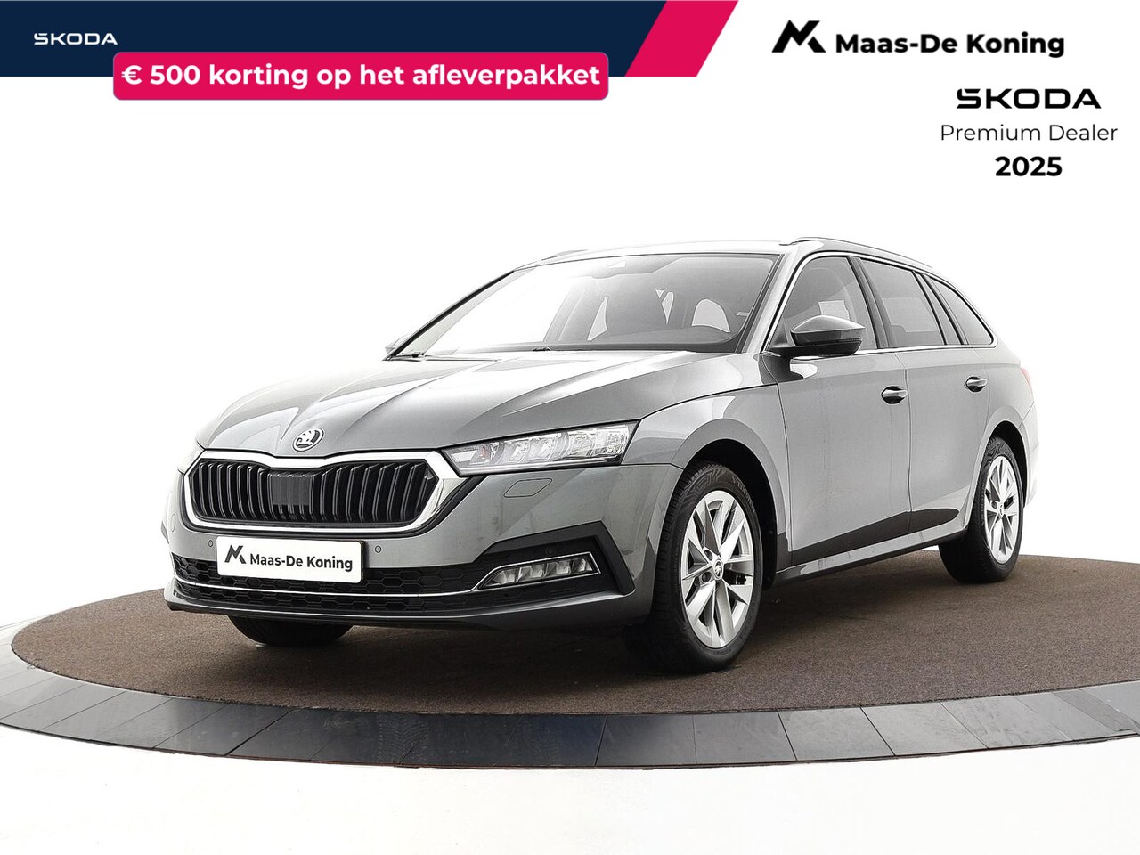 Skoda Octavia Combi - 1.0 e-TSI 110pk DSG Business Edition Plus · Apple/Android Car Play · Dodehoeksensor · Navi - AutoWereld.nl