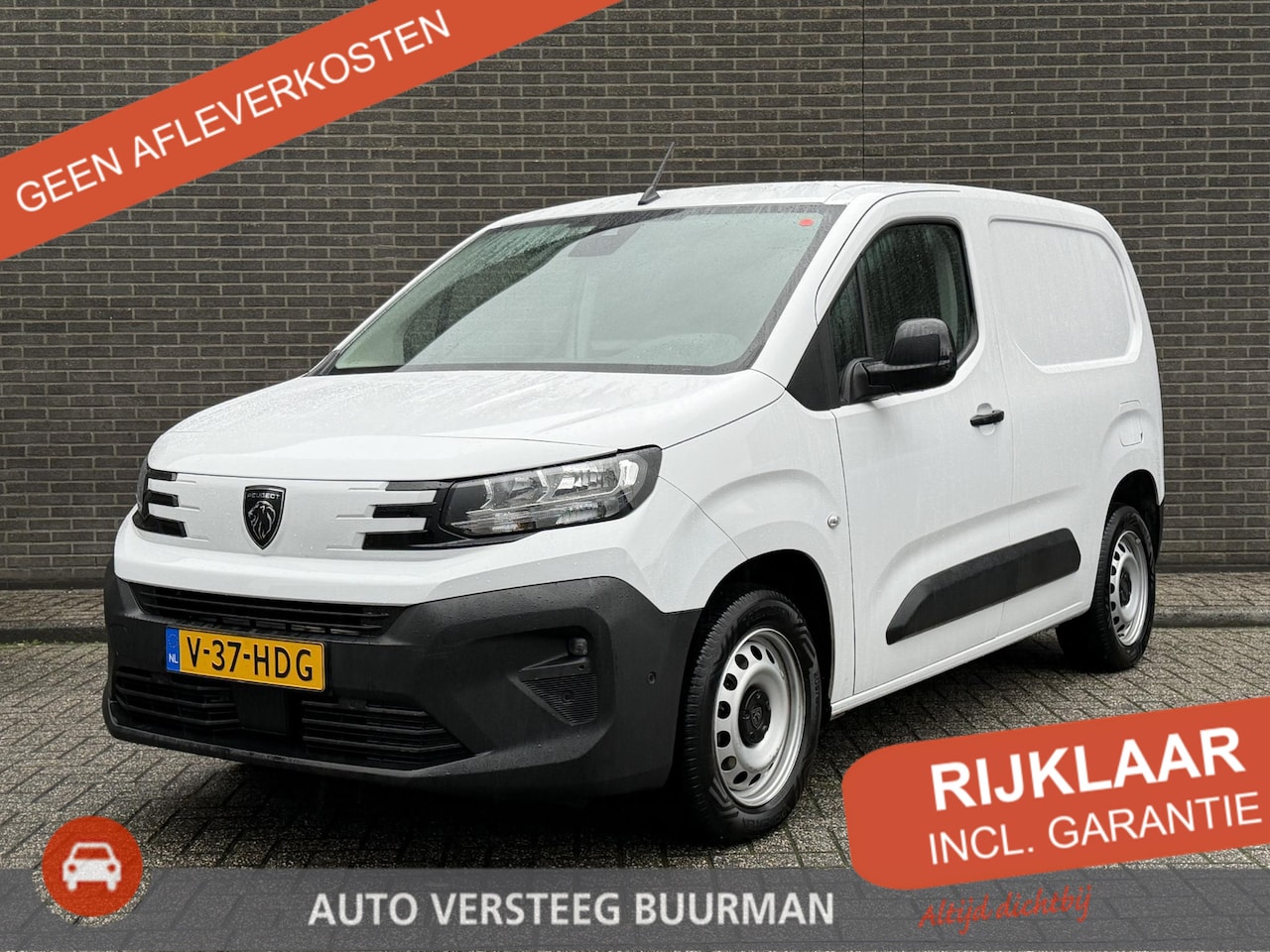 Peugeot Partner - 1.5 BlueHDi 130PK EAT8 Automaat L1 Navigatie, Achteruitrijcamera, Trekhaak, Apple Carplay, - AutoWereld.nl