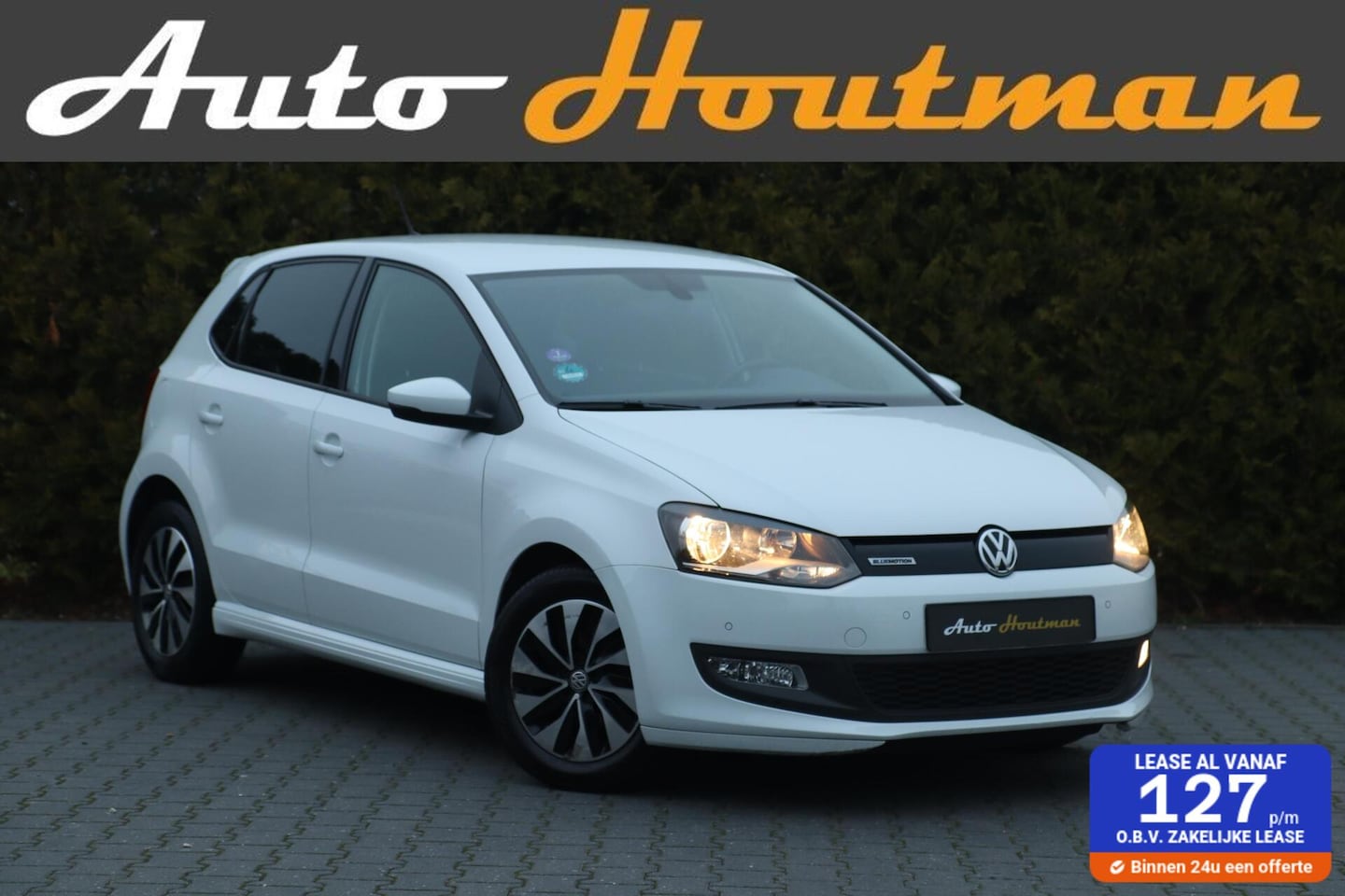Volkswagen Polo - 1.0 BlueMotion Connected Series Carplay|Cruise|Lmv|Elektr. Pakket|Nav - AutoWereld.nl