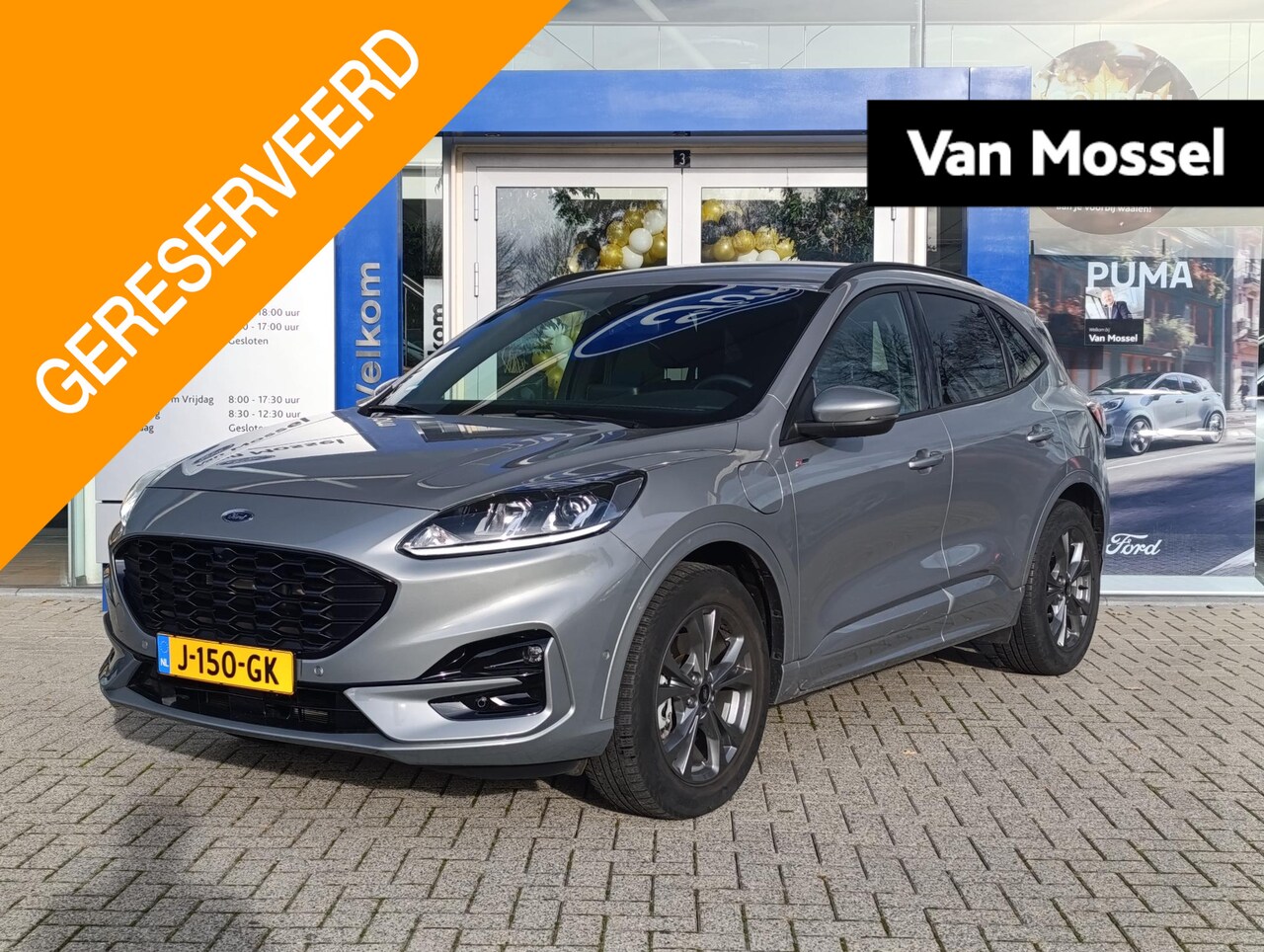 Ford Kuga - 2.5 PHEV ST-Line | Adaptieve Cruise | Trekhaak | BLIS | Stoel/stuur voorruitverwarming | E - AutoWereld.nl