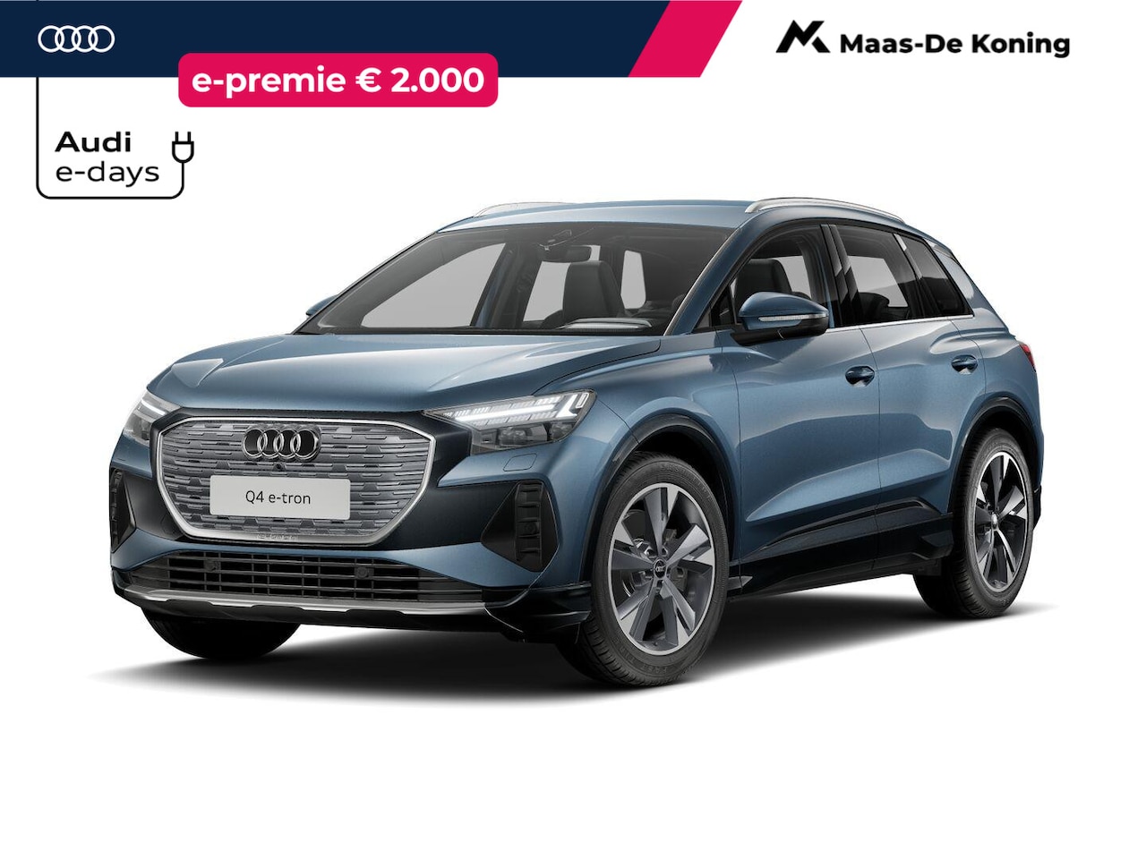 Audi Q4 e-tron - 45 quattro Advanced edition 286 PK · Assist. pakket plus · Comfortpakket · Ambient light · - AutoWereld.nl
