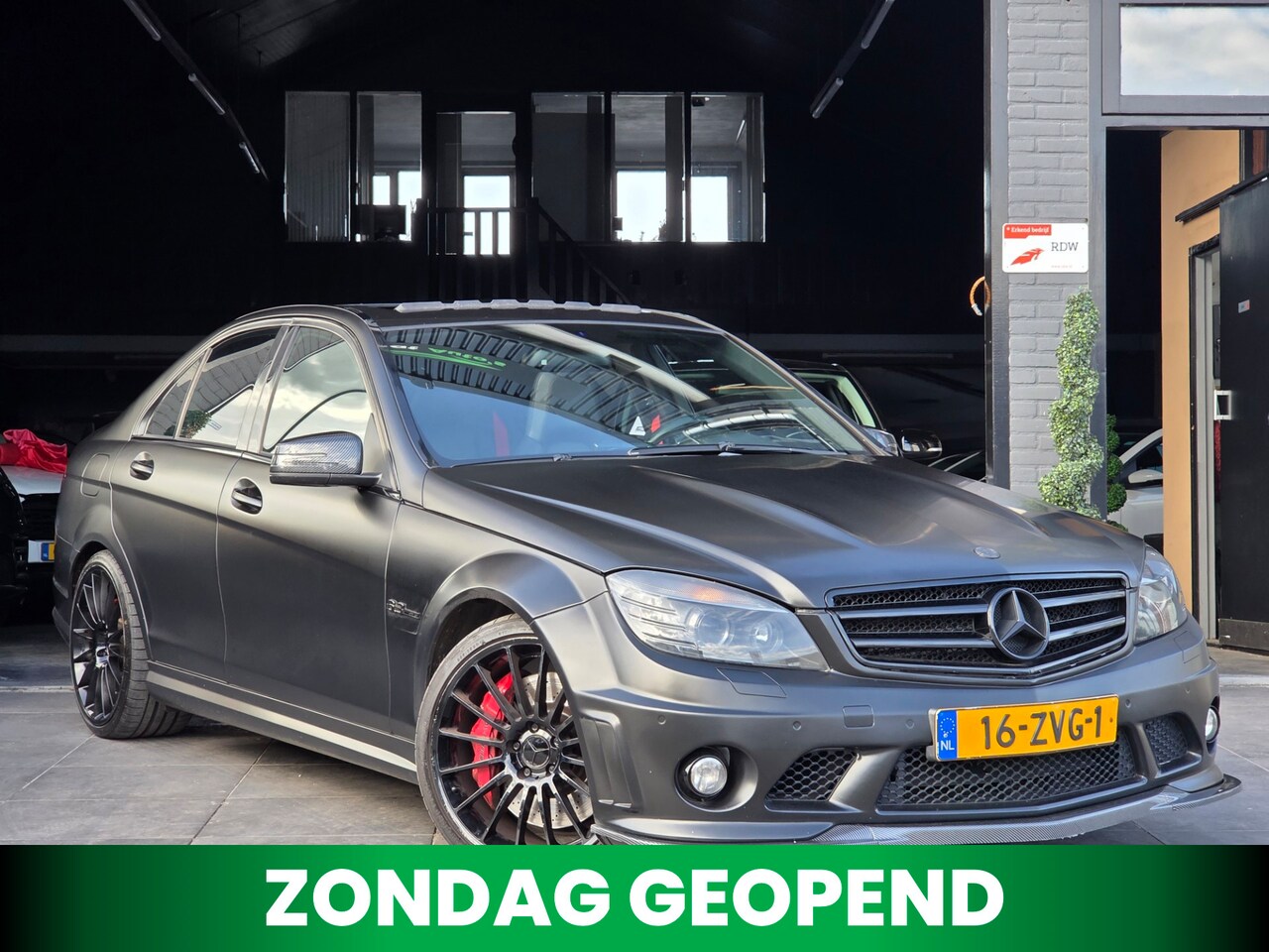 Mercedes-Benz C-klasse - AMG 63|Memory|Pano|YoungTimer|Satijn - AutoWereld.nl