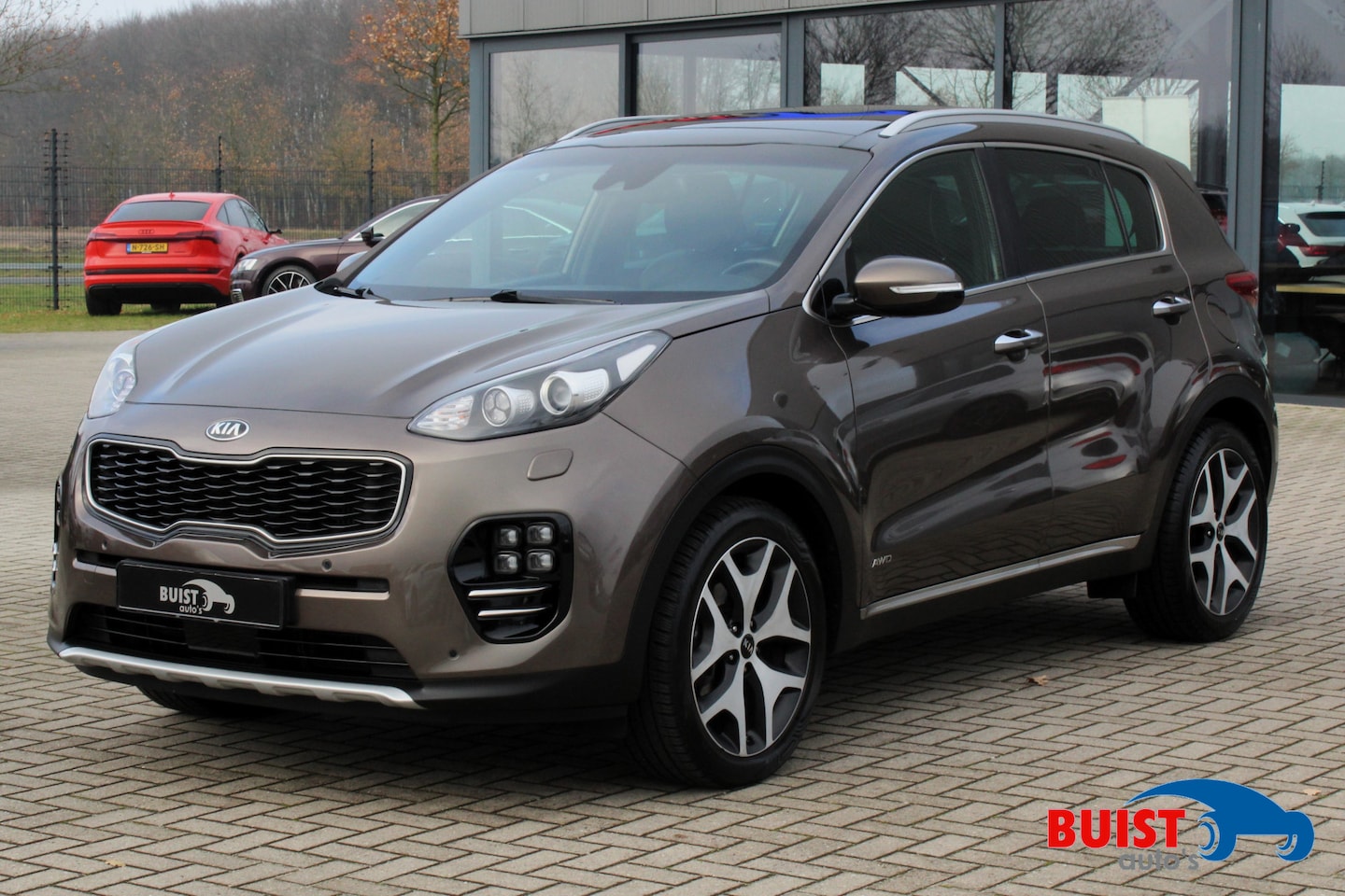 Kia Sportage - 1.6 T-GDI 4WD GT-Line PlusLine BOMVOL! 92662KM! 2e eig.! - AutoWereld.nl