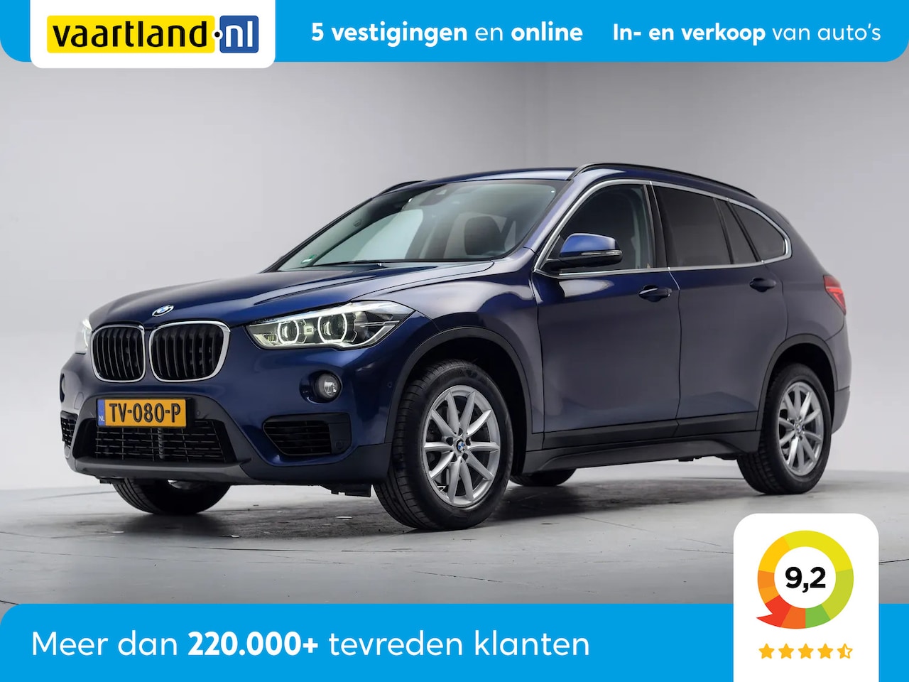 BMW X1 - sDrive18i High Executive Aut. [ Head-up Leder Navi LED ] - AutoWereld.nl