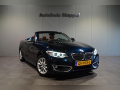 BMW 2-serie Cabrio - 220i Luxury Line | PDC | Xenon | Navigatie | Midnight Blue metallic |