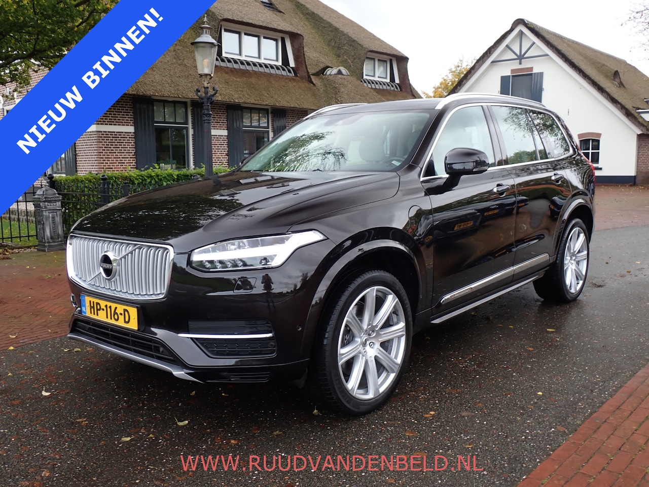 Volvo XC90 - T8 AWD Inscription 7-PERS 21''/SPORTLEER+VENTILATIE/CARPLAY - AutoWereld.nl