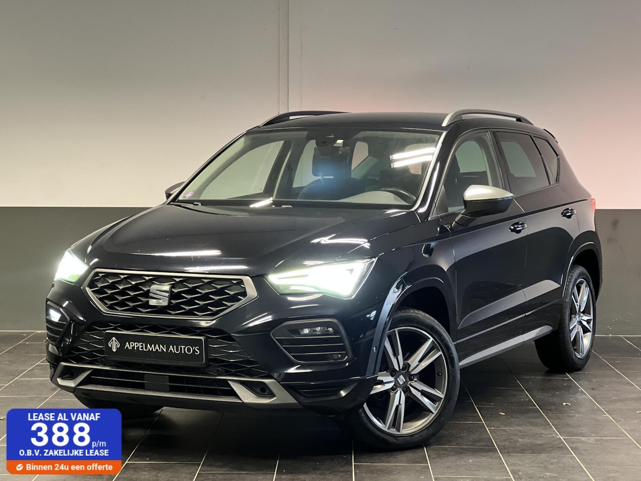 SEAT Ateca - 1.5 TSI FR Facelift|Keyless|Camera|Virtual|Stuurverw.|Sfeerverlichting| - AutoWereld.nl