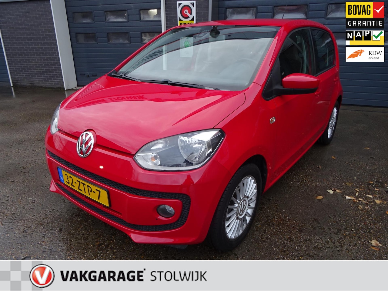 Volkswagen Up! - 1.0 high up! BlueMotion 1.0 high up! BlueMotion, Airco, Navigatie, Nederlandse auto, Nette auto, Weing KM. - AutoWereld.nl