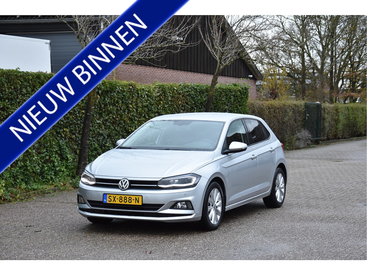 Volkswagen Polo - 1.0 TSI Highline in Topstaat NAP virtueel cockpit LED ECC PDC ACC Navi Carplay - AutoWereld.nl