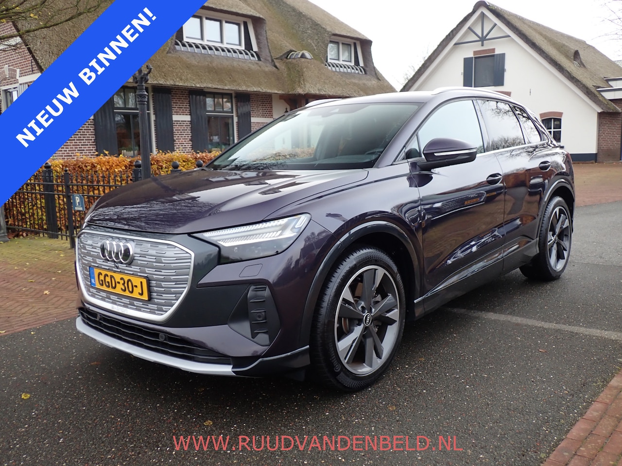 Audi Q4 e-tron - 40 Launch edition 77kWh 94%SOH ACC/HEADUP-DISPLAY/CARPLAY/20-INCH - AutoWereld.nl