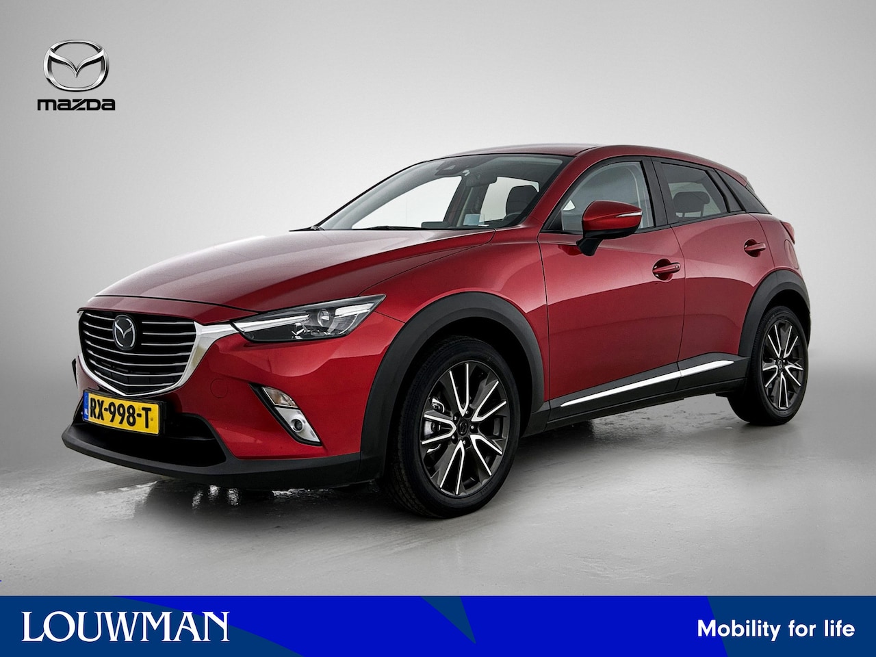 Mazda CX-3 - 2.0 SkyActiv-G 120 GT-M automaat | BOSE | Adaptive CC | - AutoWereld.nl