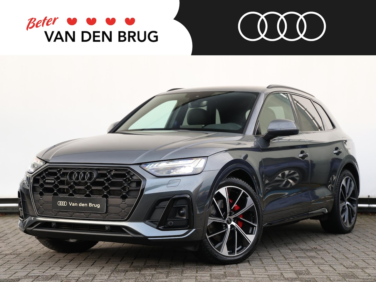 Audi Q5 - 55 TFSI e S edition Competition | B&O | Luchtvering | Trekhaak | Matrix LED | Oled achterl - AutoWereld.nl