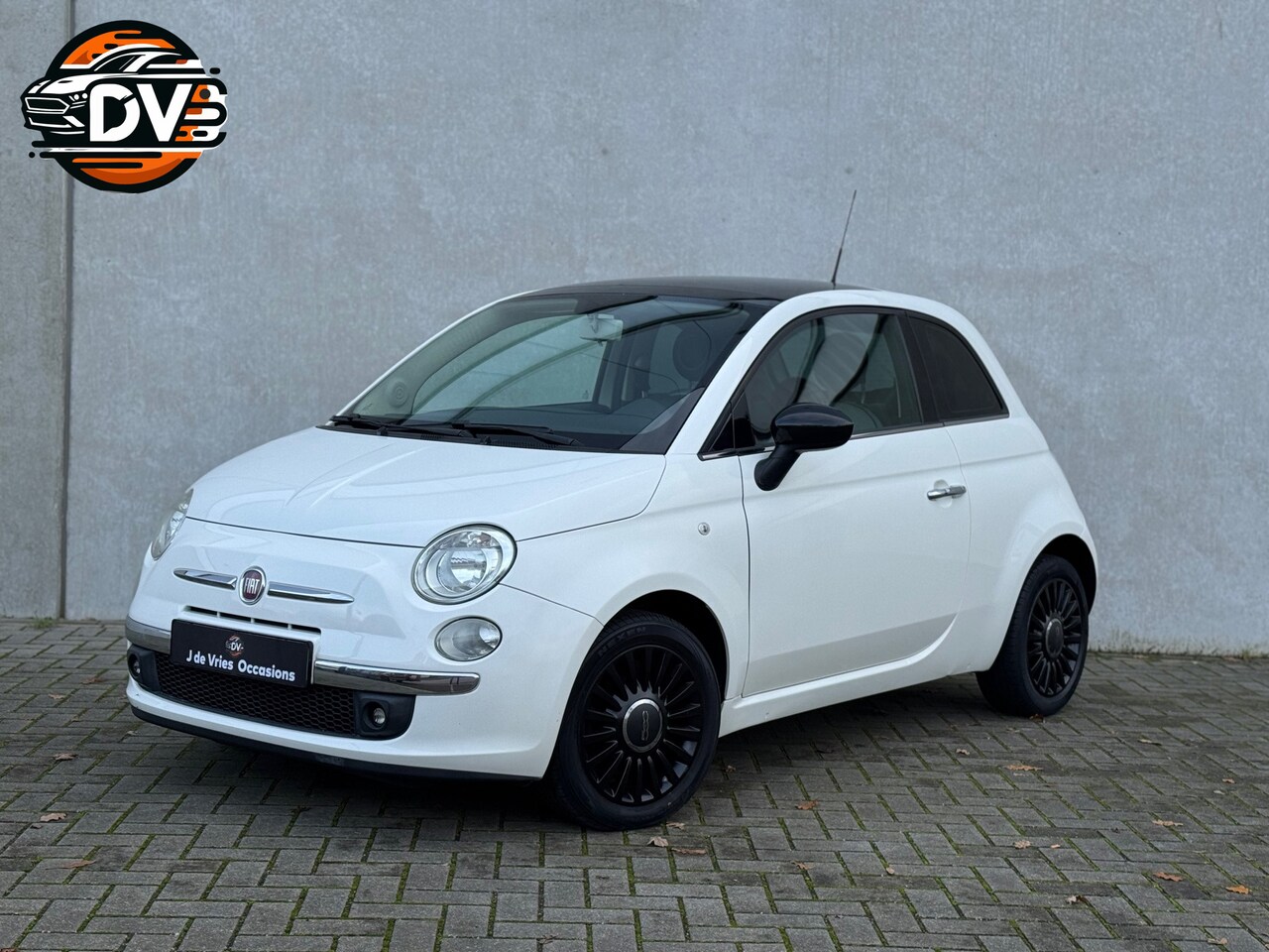 Fiat 500 - 1.2 Lounge PANO DAK AIRCO ELEK PAKKETLMV - AutoWereld.nl