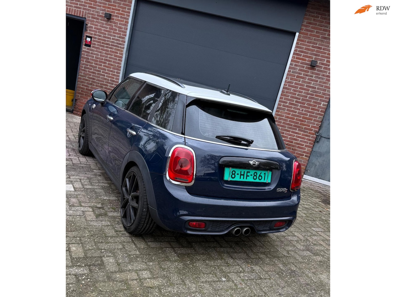 MINI Cooper S - 2.0 Automaat | 2016 | 46.500 km | Panoramadak | Harman Kardon | Wit leder | Union Works ui - AutoWereld.nl