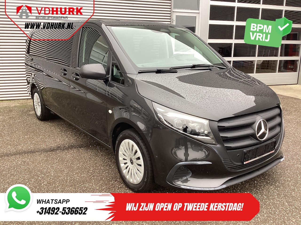 Mercedes-Benz Vito - 116 CDI Aut. L3 DC Dubbel Cabine BPM VRIJ! 6 Pers./ 2xSchuifdeur/ LED/ 270Gr. Deuren/ Carp - AutoWereld.nl