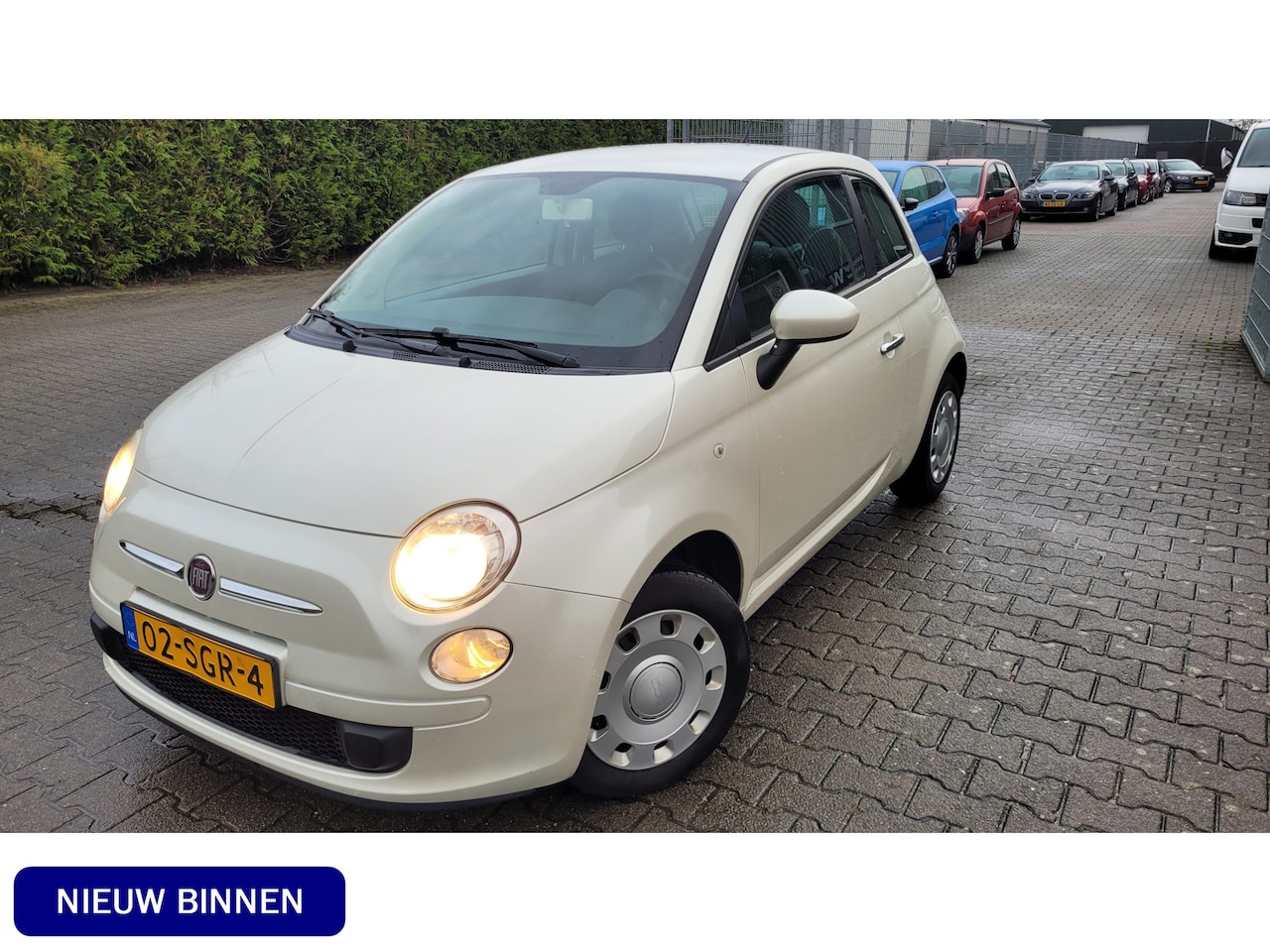 Fiat 500 - 1.2 Pop AIRCO Parelmoer wit - AutoWereld.nl