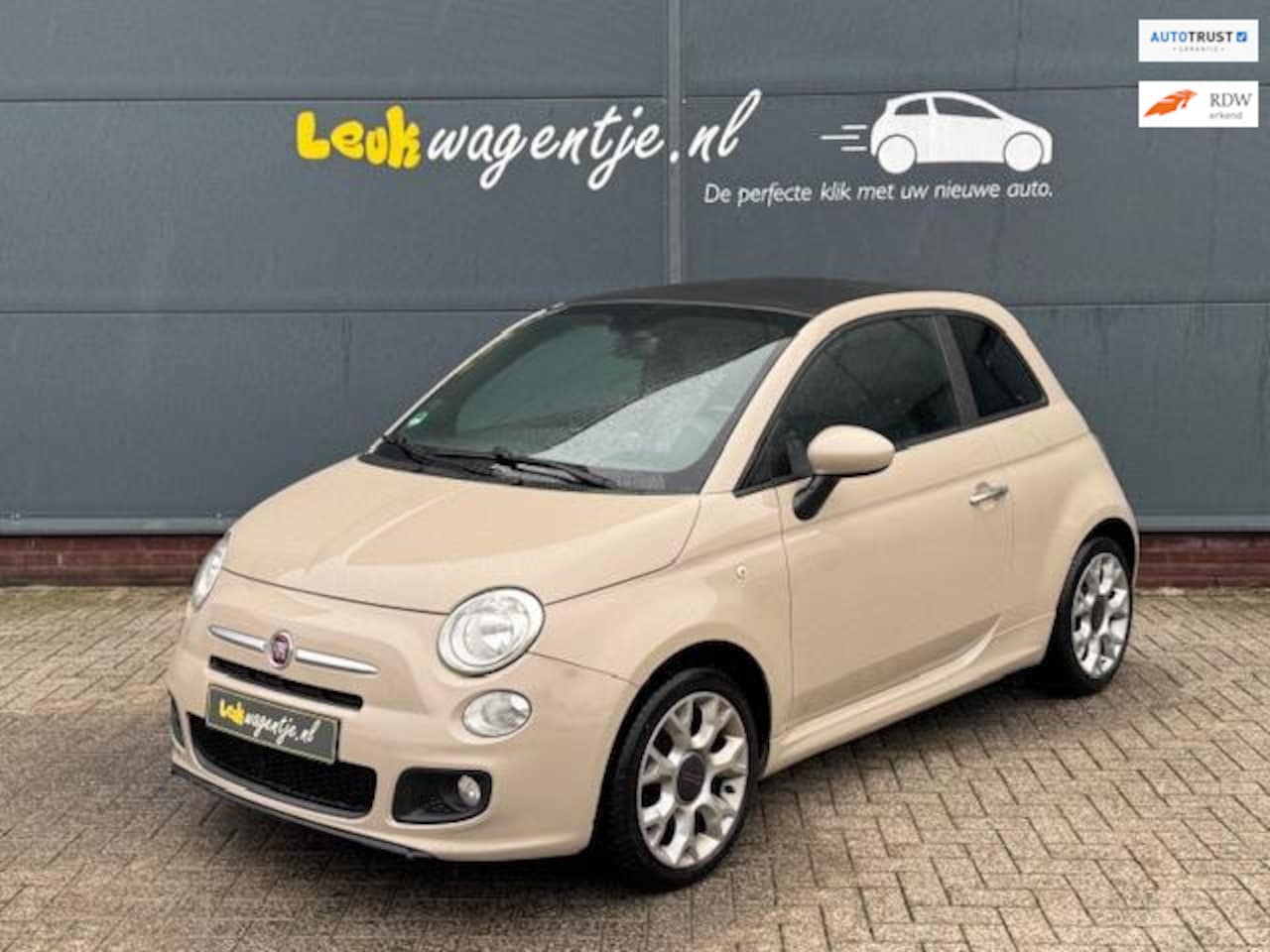 Fiat 500 C - 0.9 TwinAir Turbo 500S Cabrio *climate *16 inch - AutoWereld.nl