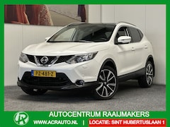Nissan Qashqai - 1.6 TEKNA 164 PK PANORAMADAK 360 CAMERA TREKHAAK STOELVERWARMING STOEL KOELING HALF LEDER