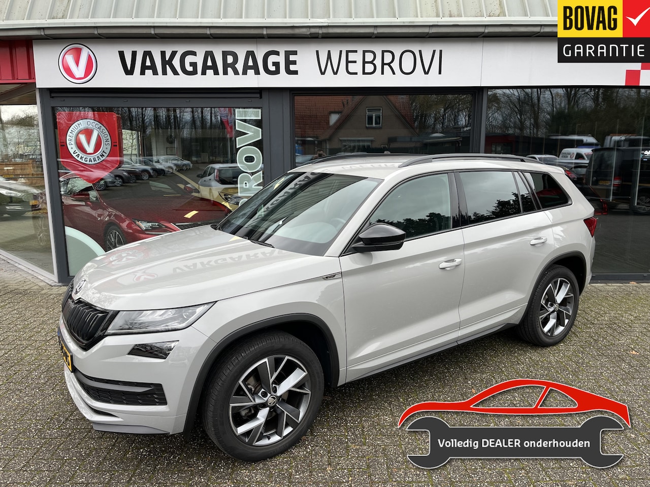 Skoda Kodiaq - 1.5 TSI Sportline Bus. Trekhaak/Stoel-Stuurverw./Virtual - AutoWereld.nl