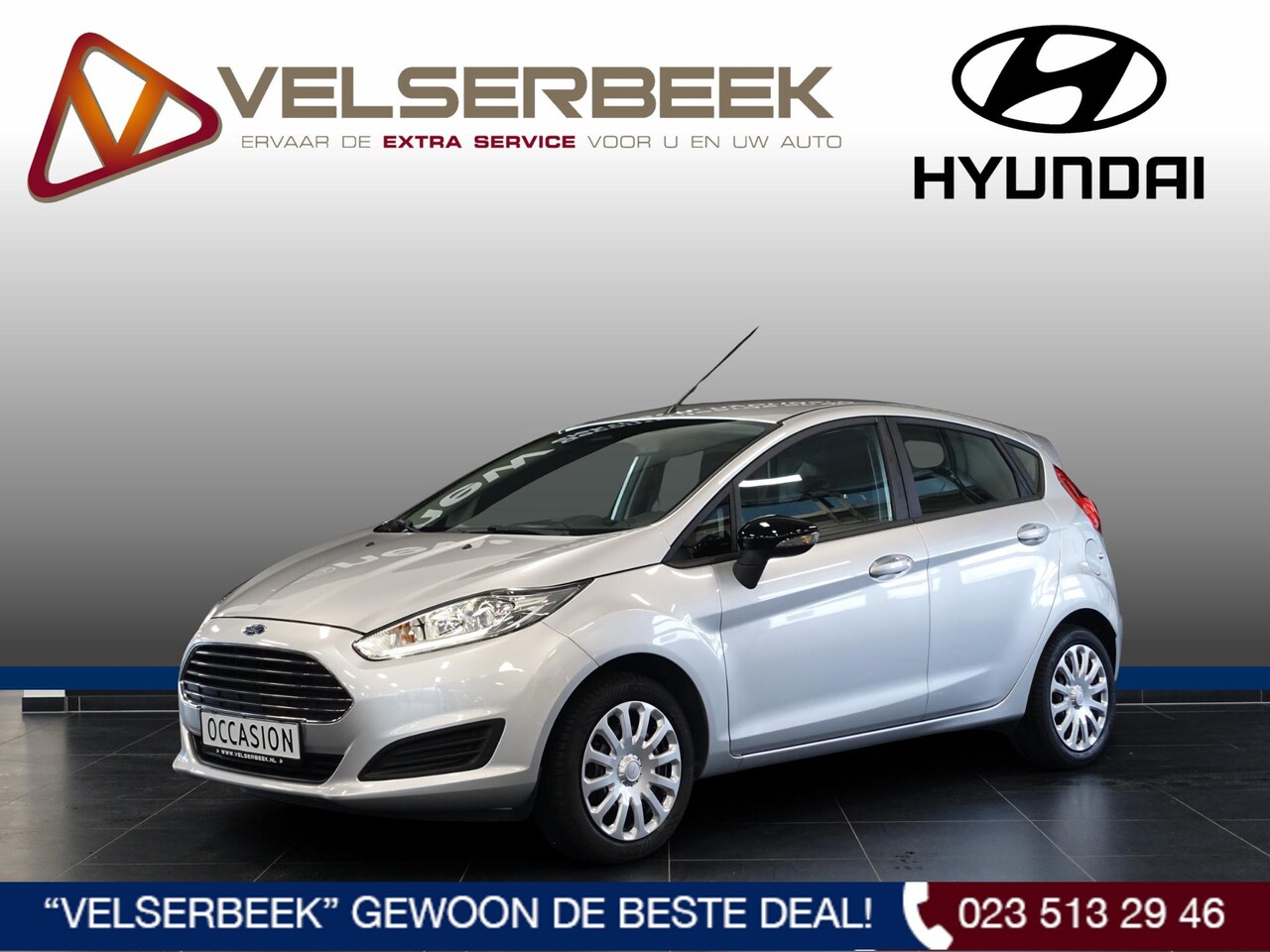 Ford Fiesta - 1.0 Style 5-drs * Trekhaak / Airco / 77.804 Km * - AutoWereld.nl