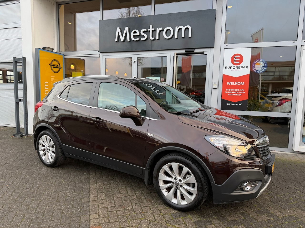 Opel Mokka - 1.4 T Cosmo 1.4 T Cosmo, trekhaak, Navi, PDC, ECC, mooi compleet - AutoWereld.nl