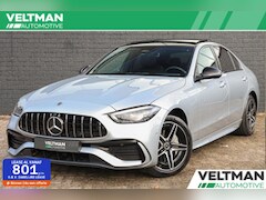 Mercedes-Benz C-klasse - 300 e AMG Line PANO BURMESTER MEMORY DIGITAL LIGHT SFEERVERLICHTING