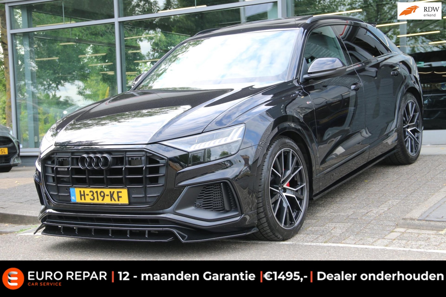 Audi Q8 - 55 TFSI quattro S-LINE LUCHTVERING B&O DEALER OND! - AutoWereld.nl