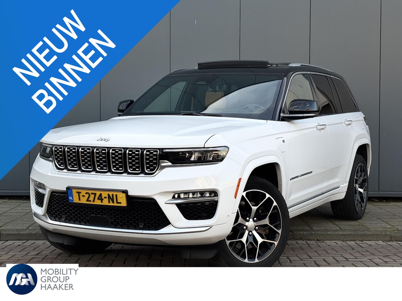 Jeep Grand Cherokee - 2.0 Summit Reserve 4xe Dealer Onderhouden | Panoramadak | Luchtvering | Apple carplay/ And - AutoWereld.nl