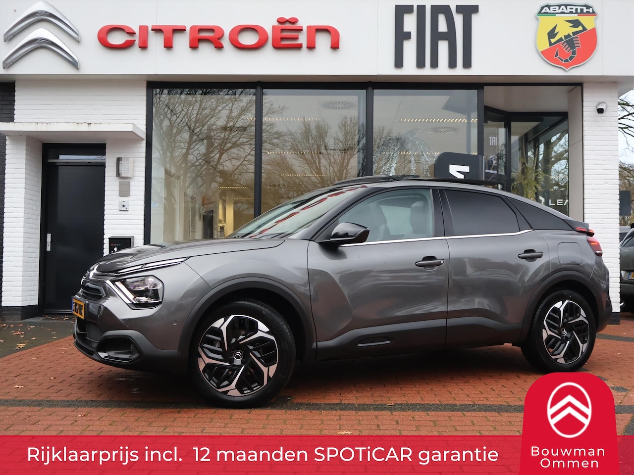 Citroën C4 - PureTech 130PK S&S EAT8 Automaat Shine Pack Business, Rijklaarprijs | Trekhaak afn. | Pano - AutoWereld.nl