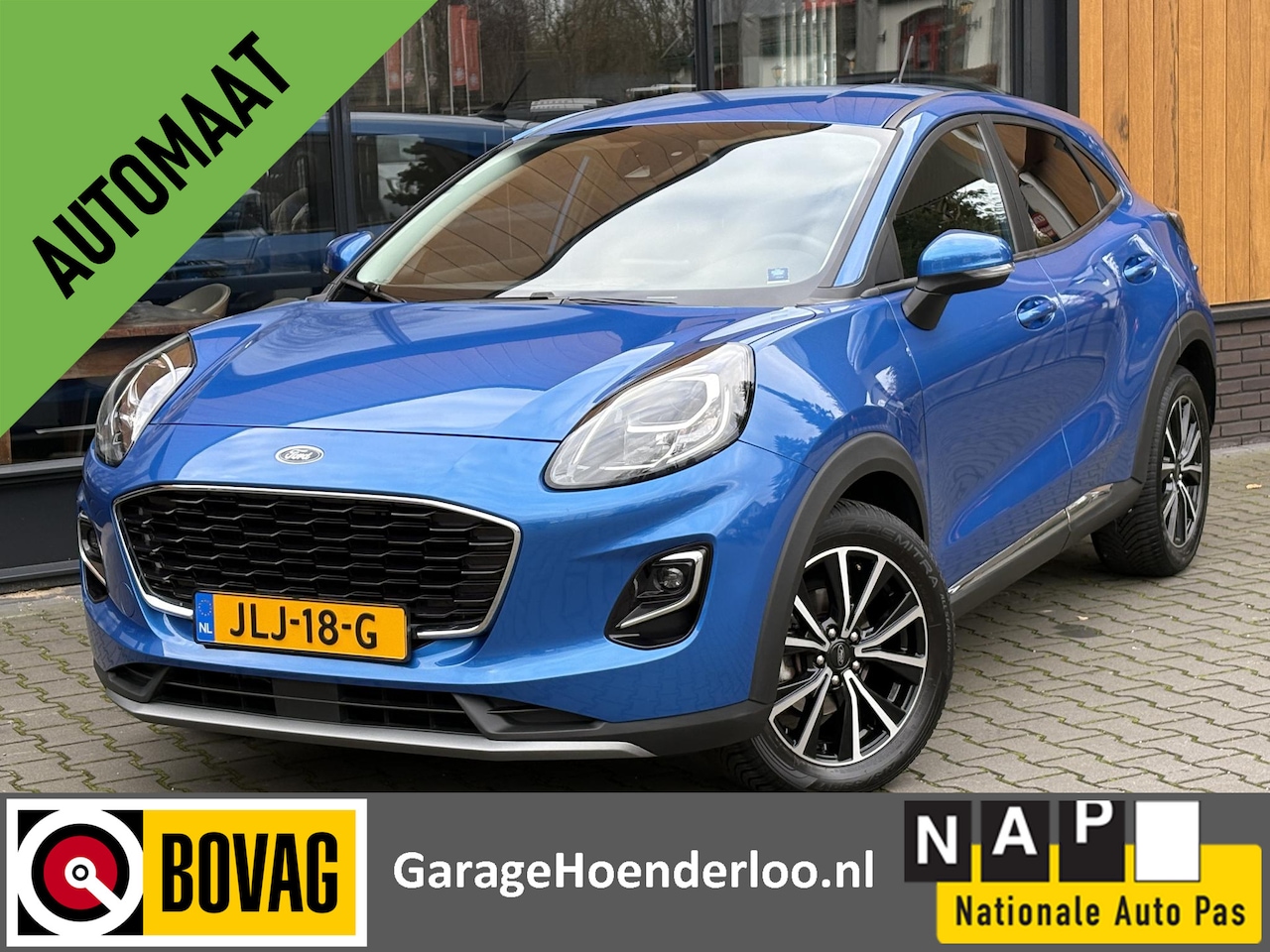 Ford Puma - 1.0 EcoBoost Titanium Apple Carplay, Cruise, Stoel Stuurverw. Garantie - AutoWereld.nl